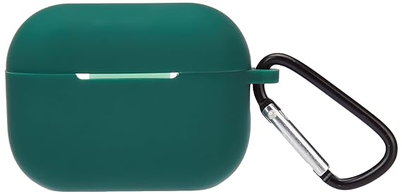 AirPods Pro 2nd Generation, Soft Silicone Pouch with Hook, (Green)(Cover Only)