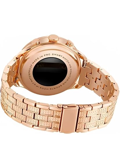 Generation 9 Smart Watch with 2 Beautiful Straps (Gold and Pink)