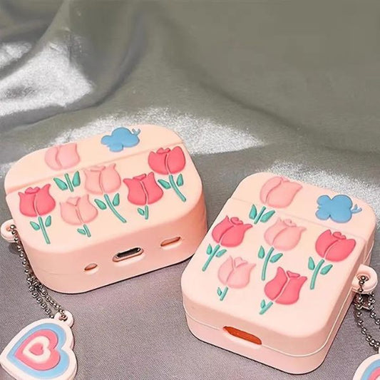 Tulip Apple Airpods Cases For Pro1 & Pro2 Generation