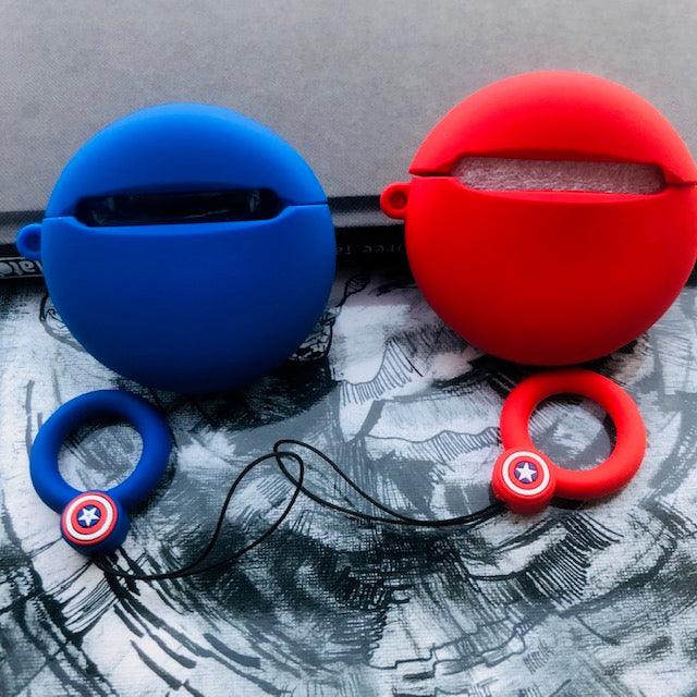 Captain America Shield Silicone Airpods Pro Cases Cover